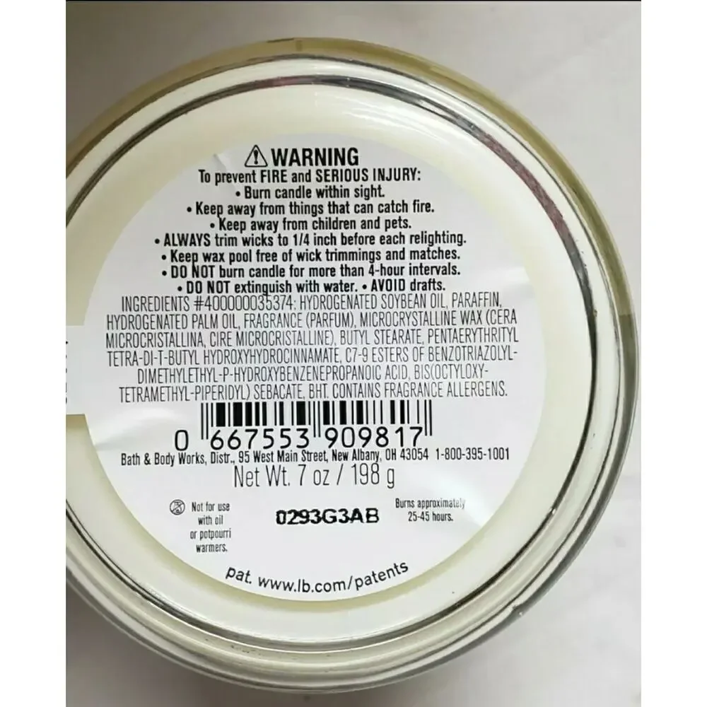 BBW Pineapple & Mango Single Wick Candle Home Fragrance Decor